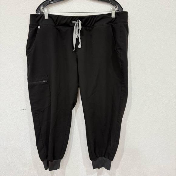 Figs Zamora Jogger Scrub Pants™ Black Women’s Size XX-Large Petite - Picture 4 of 6